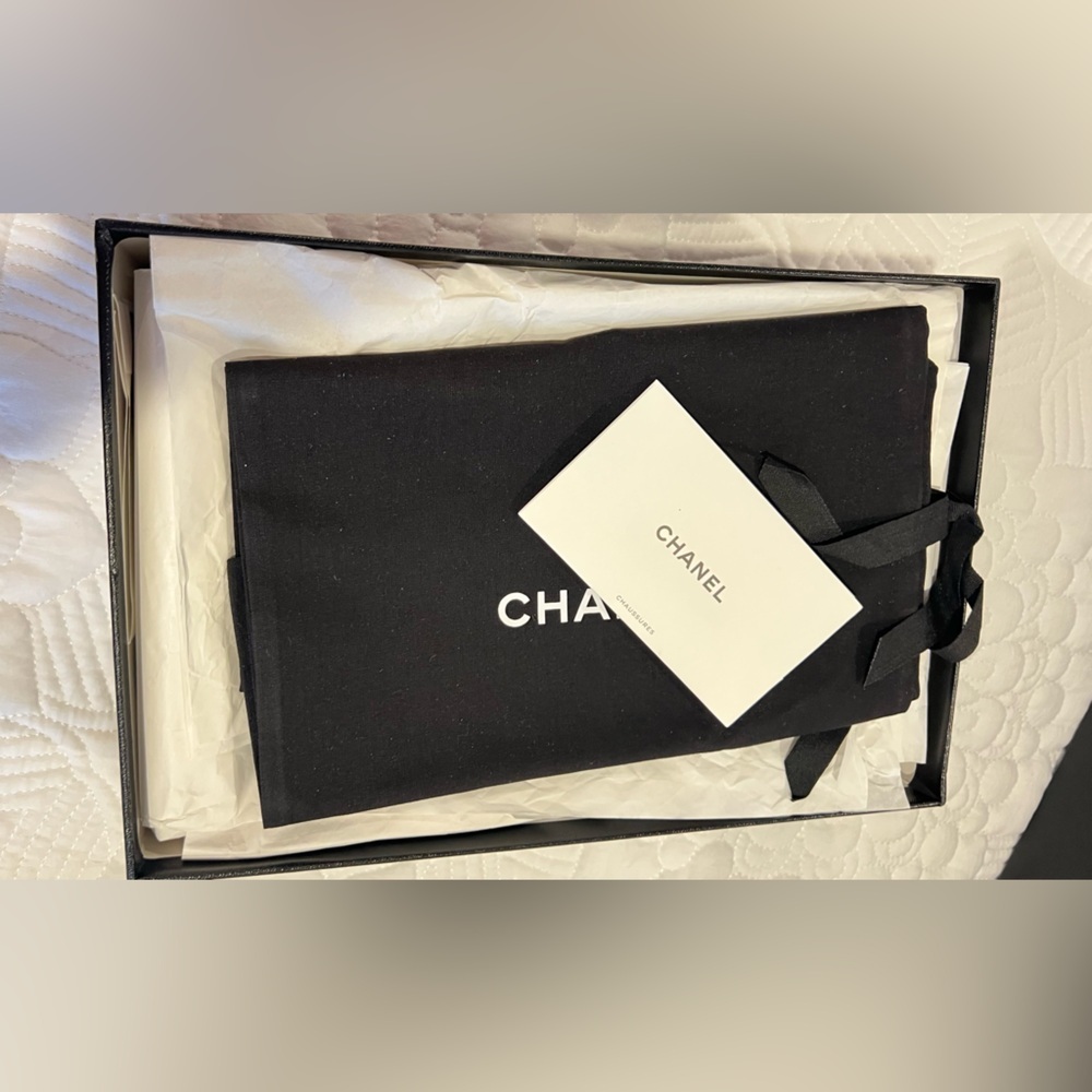 Chanel Pink blush T Sandals NWT Luxury Elegant Comfort.With blush, black silver - Picture 13 of 17